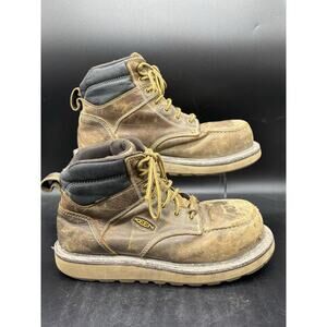 Keen Cincinnati 6" Utility Work Boots Waterproof Steel Toe Men's 10.5 D